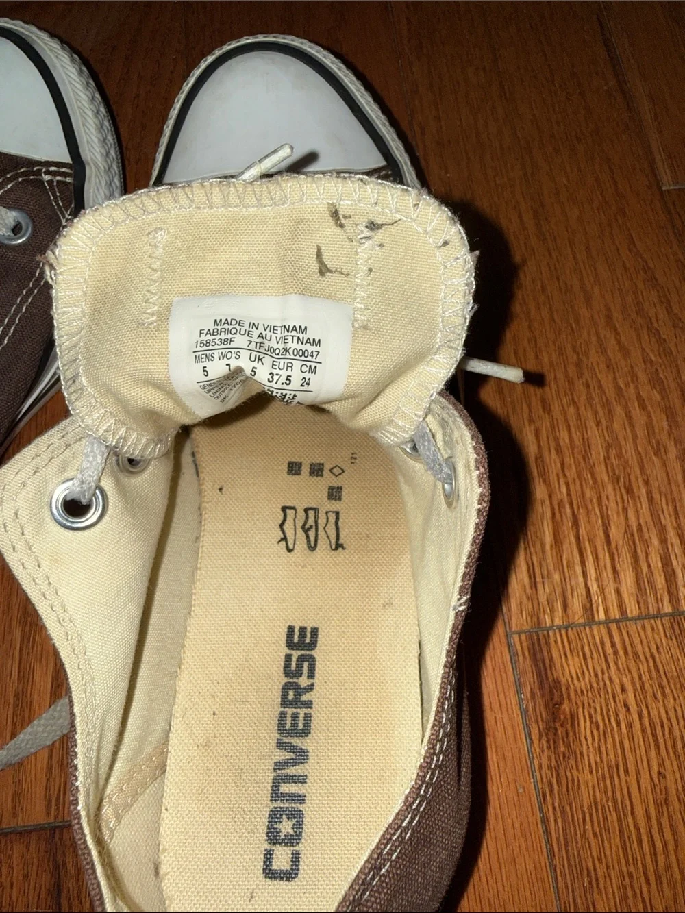 Converse Kids Brown Low-Top All Star Sneakers